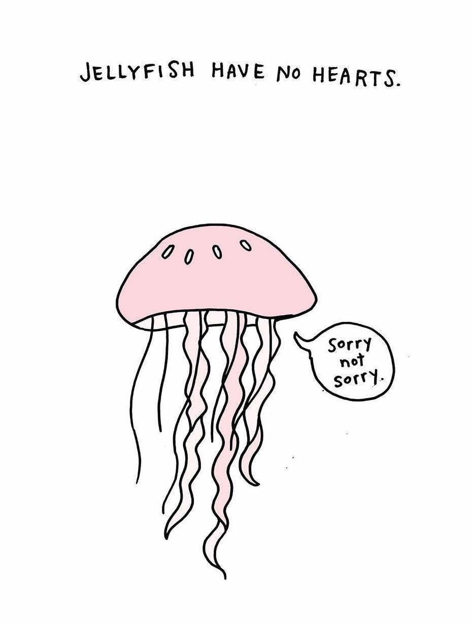 jellyfish have no hearts